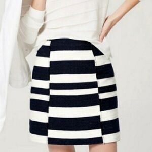 Ann Taylor Loft Colorblock mini skirt